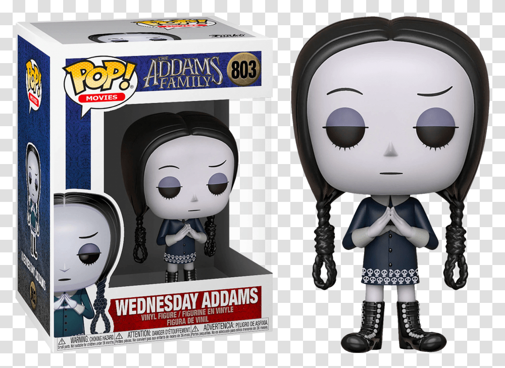 Image From Popcultcha Wednesday Addams Family Cartoon, Advertisement, Poster, Toy, Figurine Transparent Png