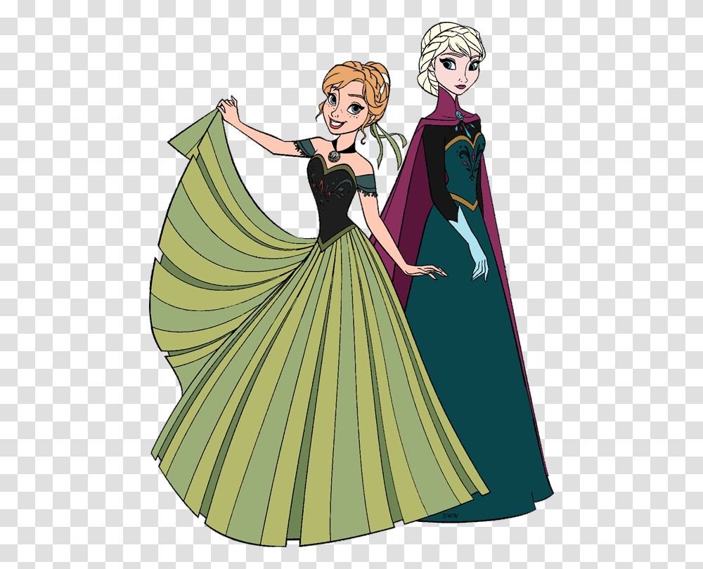 Image Frozen Elsa And Anna Clipart, Person, Human, Comics, Book Transparent Png