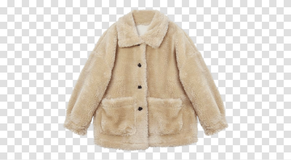 Image Fur Clothing, Apparel, Coat, Jacket, Long Sleeve Transparent Png