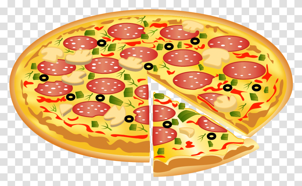 Image Gallery Yopriceville Pizza Clipart, Meal, Food, Dish, Platter Transparent Png