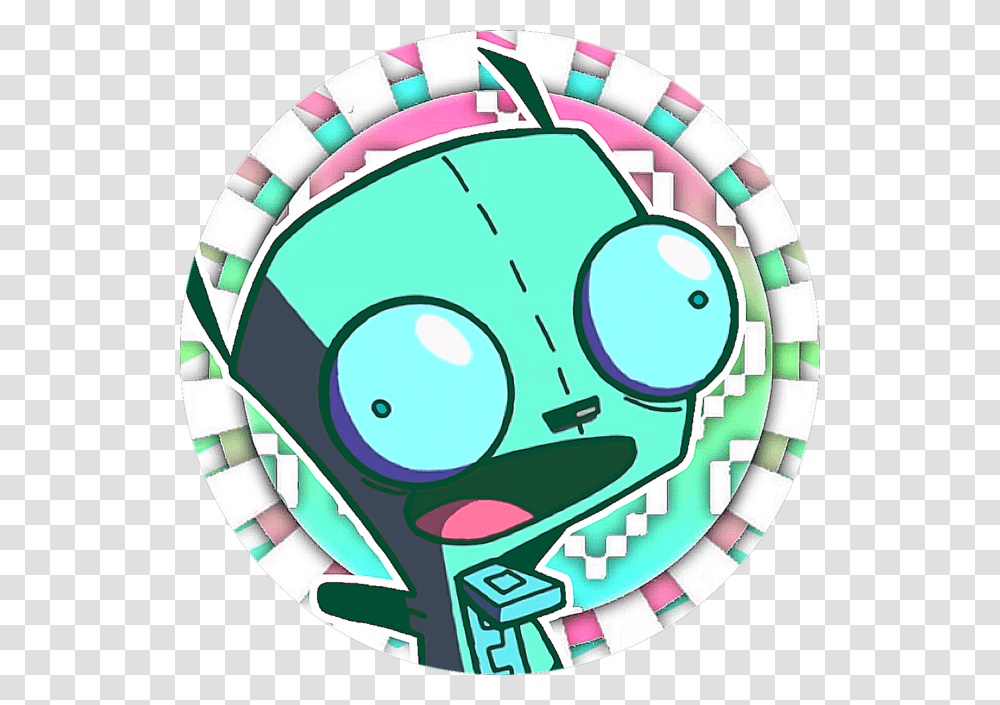 Image Gir Invader Zim Icon, Sphere, Network Transparent Png