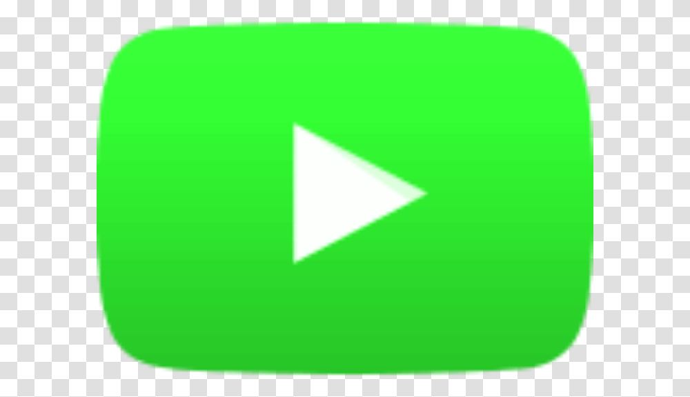 Image Green Youtube Logo, First Aid, Triangle Transparent Png