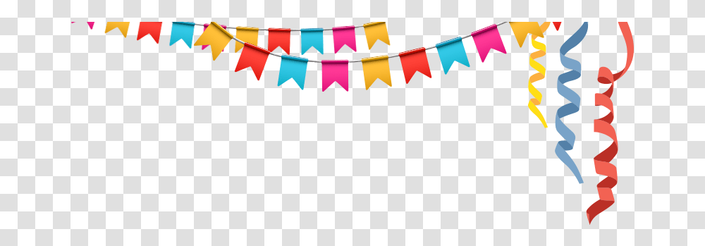 Image Happy Birthday Streamers, Crowd, Carnival, Leisure Activities, Accessories Transparent Png