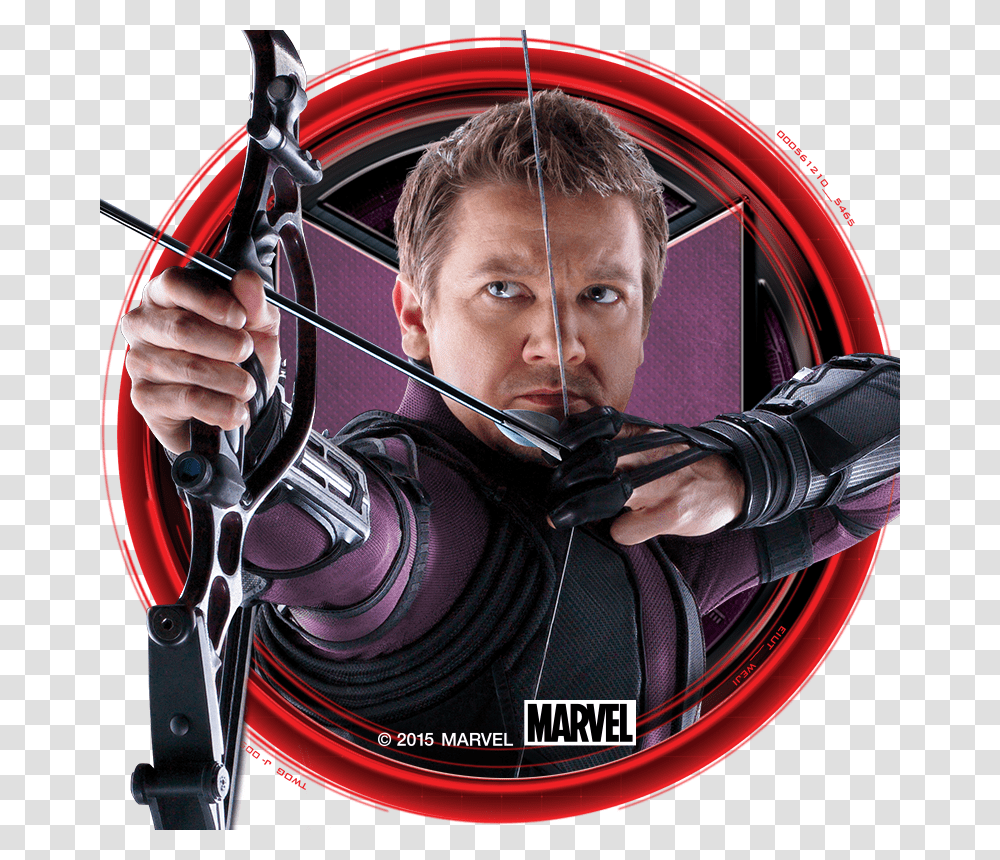 Image Hawkeye Aou Avatar Marvel Cinematic Universe Avengers Infinity War Clint, Person, Human, Bow, Archery Transparent Png