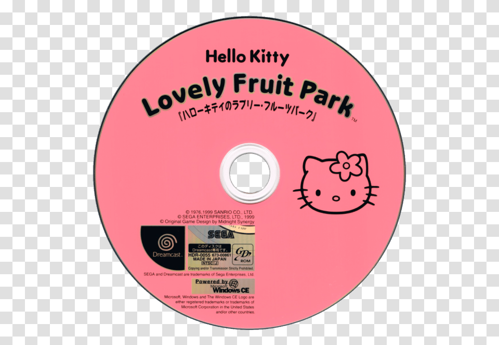 Image Hello Kitty, Disk, Dvd Transparent Png