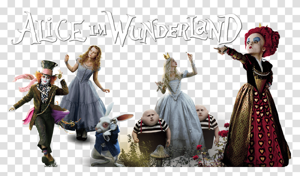 Image Id Alice In Wonderland 2010, Person, Doll, Toy Transparent Png