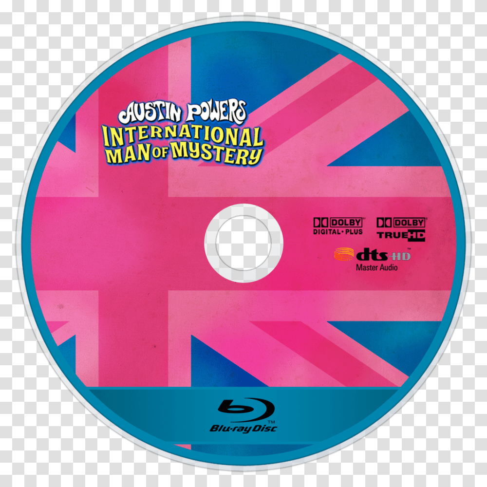 Image Id Austin Powers International Man Of Mystery 1997 Label, Disk, Dvd, Road Sign Transparent Png