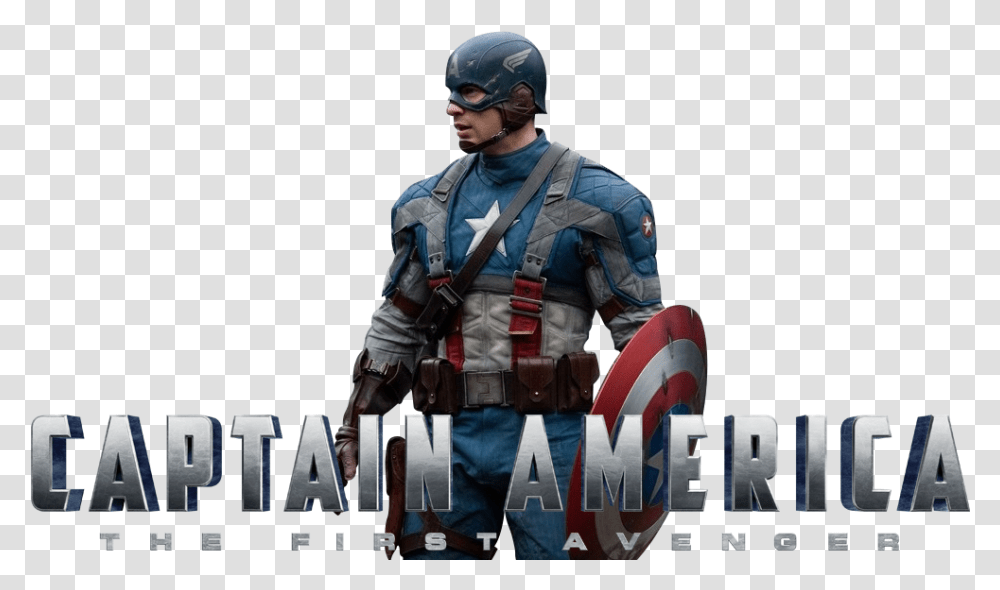 Image Id Captain America The First Avenger Logo, Person, Human, Helmet Transparent Png