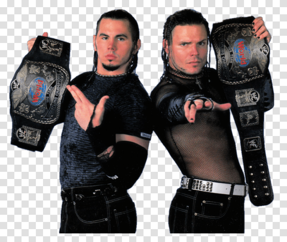 Image Id Hardy Boyz Tag Team Champions, Person, Wristwatch, Skin Transparent Png
