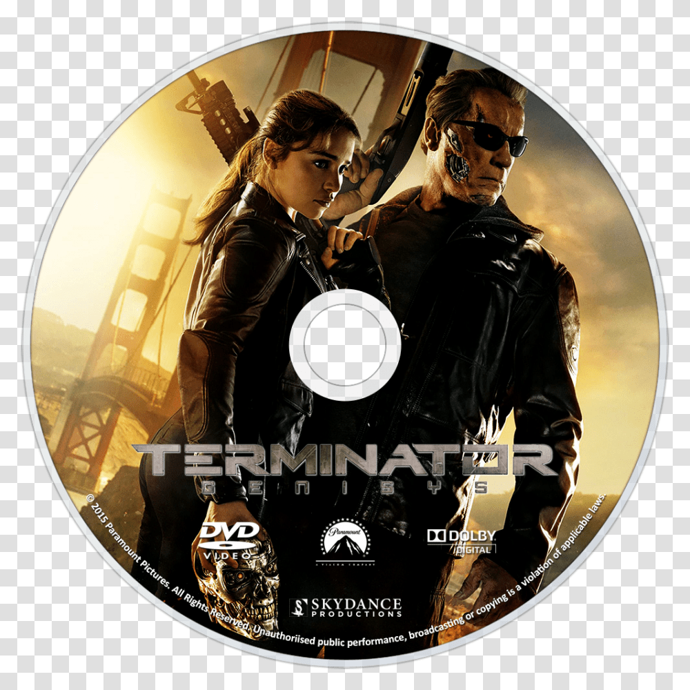 Image Id Terminator Genisys 2015 Movie, Disk, Person, Human, Sunglasses Transparent Png