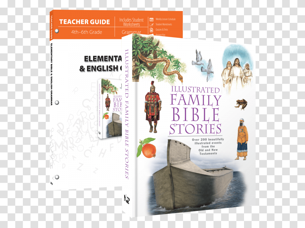 Image Illustrated Family Bible Stories New Leaf Press, Poster, Advertisement, Flyer, Paper Transparent Png