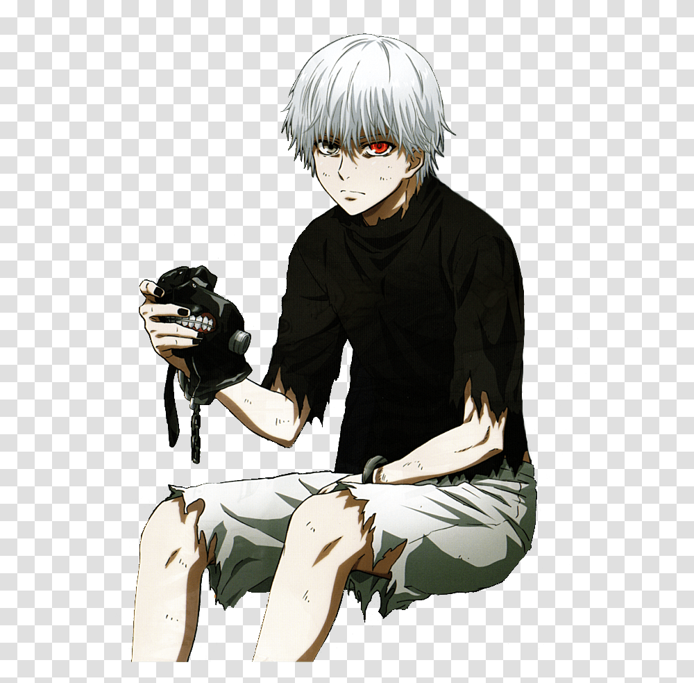 Image In Anime Manga Collection By Dreamfantasygirl Background Kaneki, Person, Human, Comics, Book Transparent Png