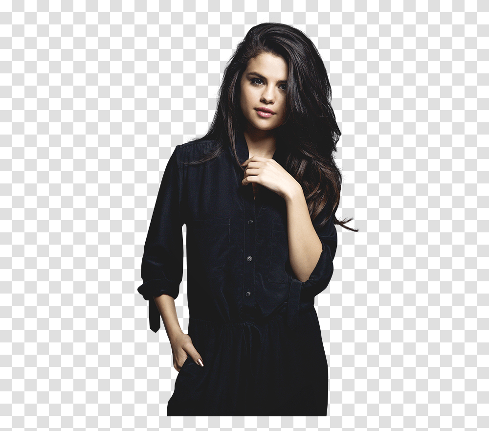 Image In Selena Gomez Collection, Person, Female, Sleeve Transparent Png