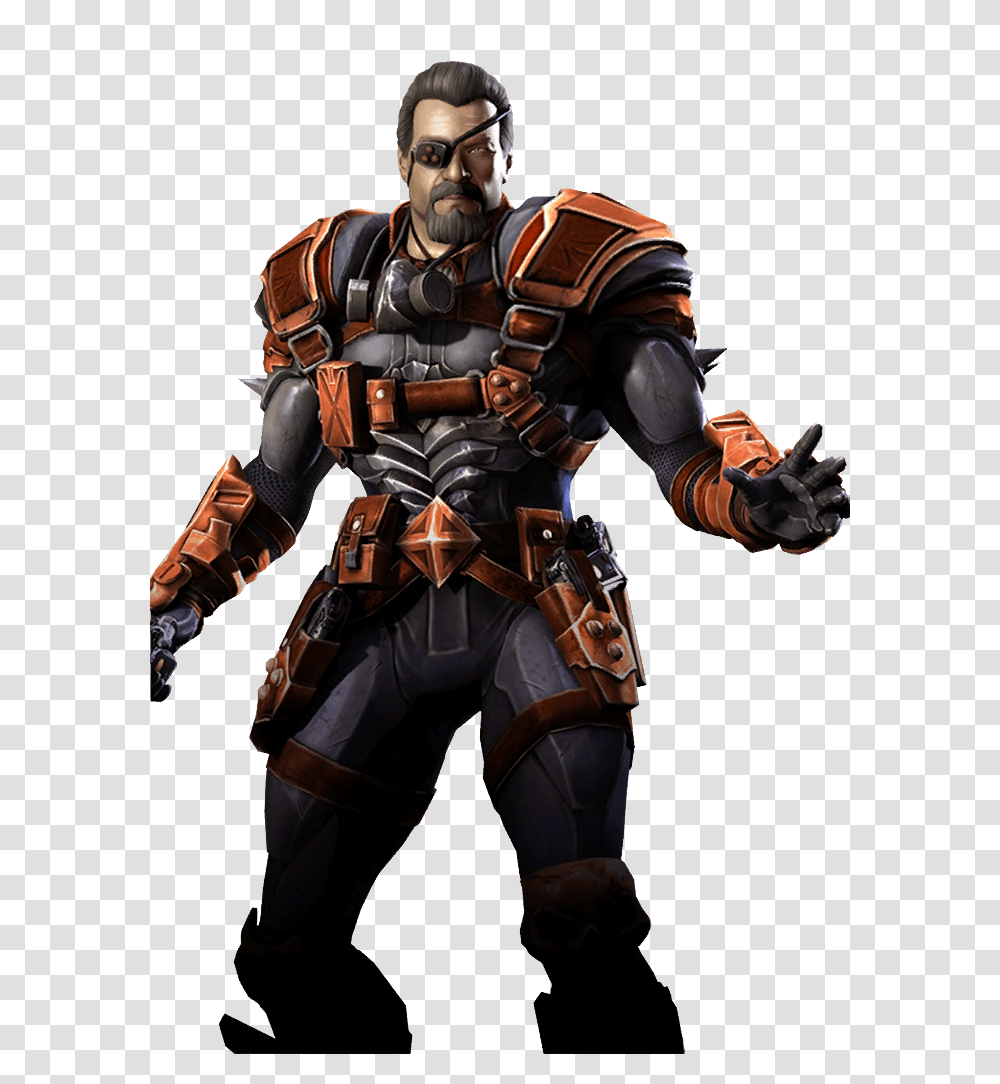 Image Injustice God Among Us Deathstroke, Person, Suit, Overcoat Transparent Png