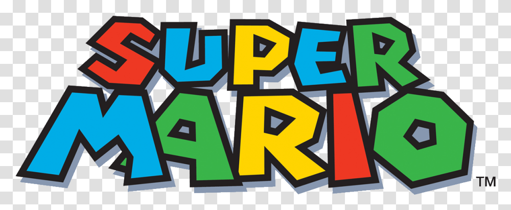Image Is Loading Super Mario Logo, Pac Man Transparent Png