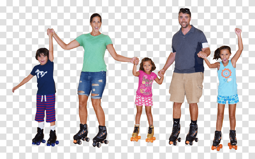 Image Is Not Available Family Are Inline Skating, Person, Human, Sport, Sports Transparent Png