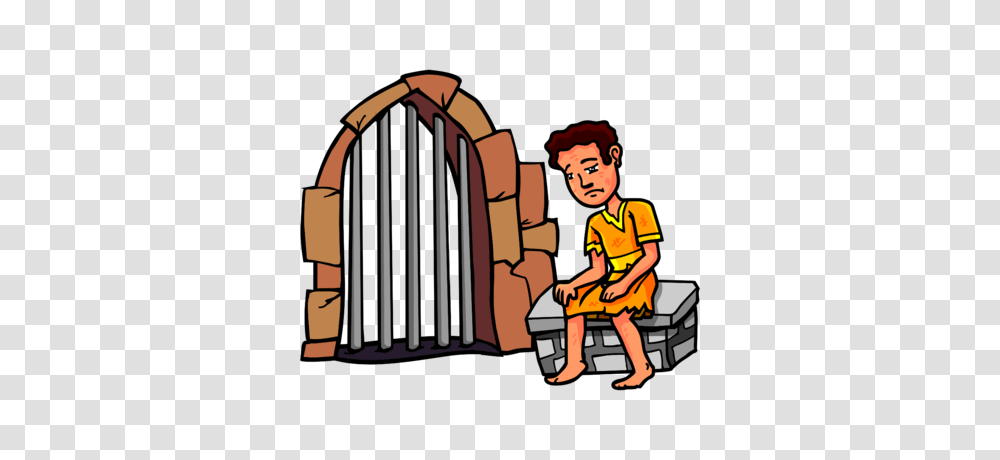 Image Joseph Jailed, Person, Human, Musical Instrument, Architecture Transparent Png