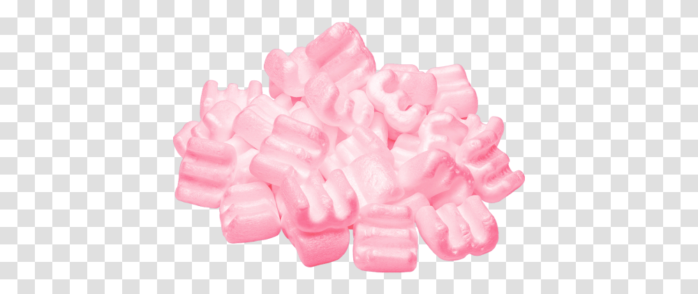Image Label Foam Packing Peanuts, Sweets, Food, Confectionery, Rose Transparent Png