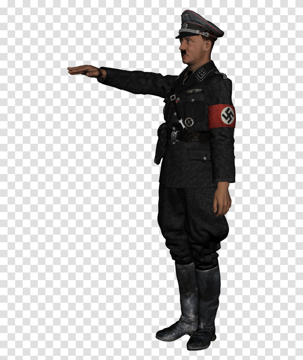 Image Law Enforcement Officers Hitler, Clothing, Person, Suit, Overcoat Transparent Png