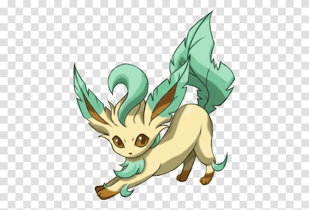 Image Leafeon 24049 Free Icons And Backgrounds Pokemon Leafeon Background, Mammal, Animal, Art, Person Transparent Png