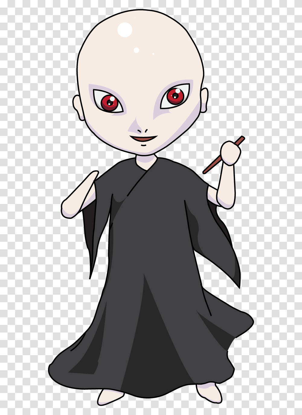 Image Library Library Lord Chibi By Colachu Cartoon Voldemort Background, Person, Performer, Photography, Manga Transparent Png