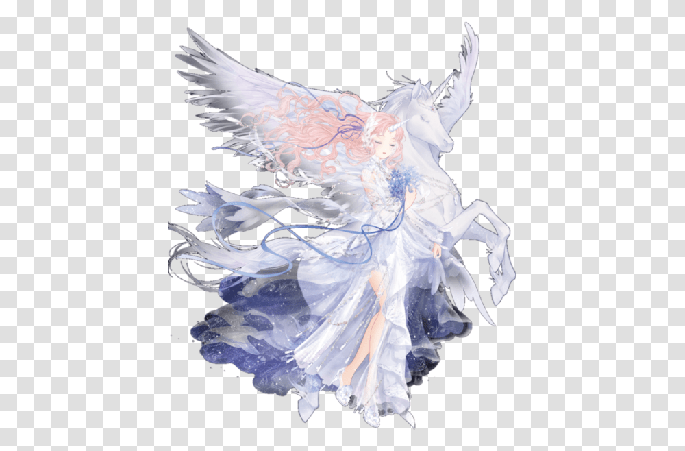 Image Love Nikki Guardian Of Purity, Angel, Archangel, Bird Transparent Png