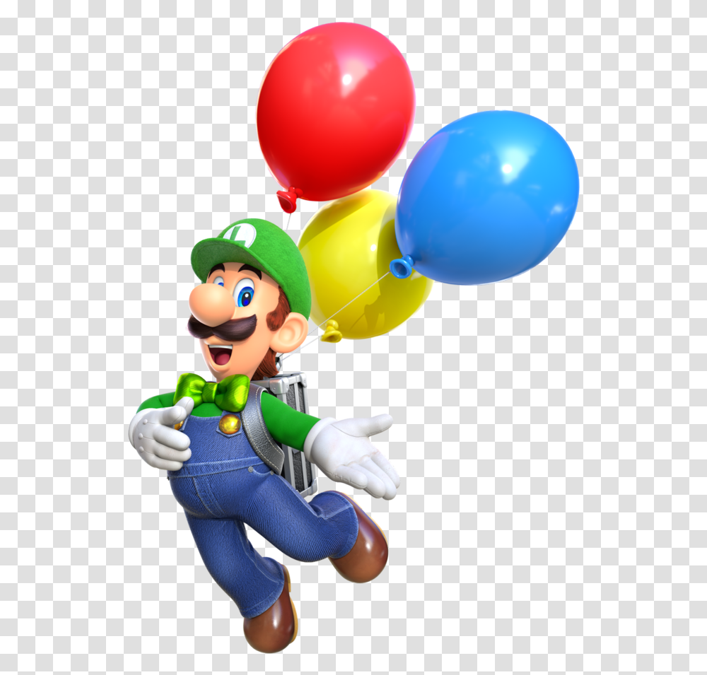 Image Luigi Super Mario Odyssey, Ball, Balloon, Person, Human Transparent Png