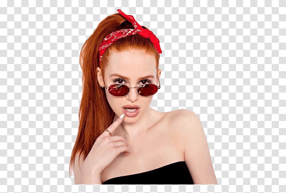 Image Madelaine Petsch, Sunglasses, Accessories, Accessory, Person Transparent Png