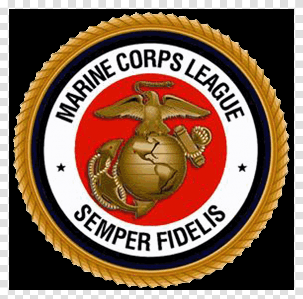 Image Marine Corps League Logo, Trademark, Badge, Emblem Transparent Png
