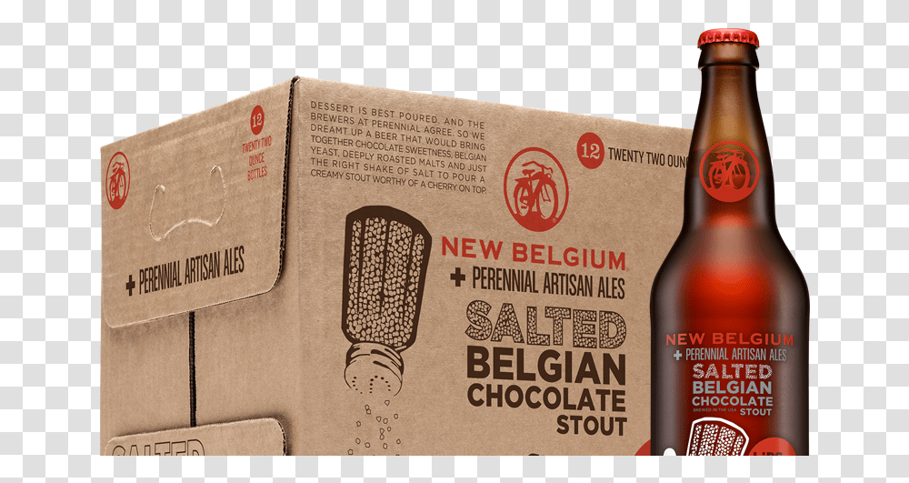 Image May Contain Drink Alcohol Beer Beverage And Bottle New Belgium, Cardboard, Box, Carton, Book Transparent Png