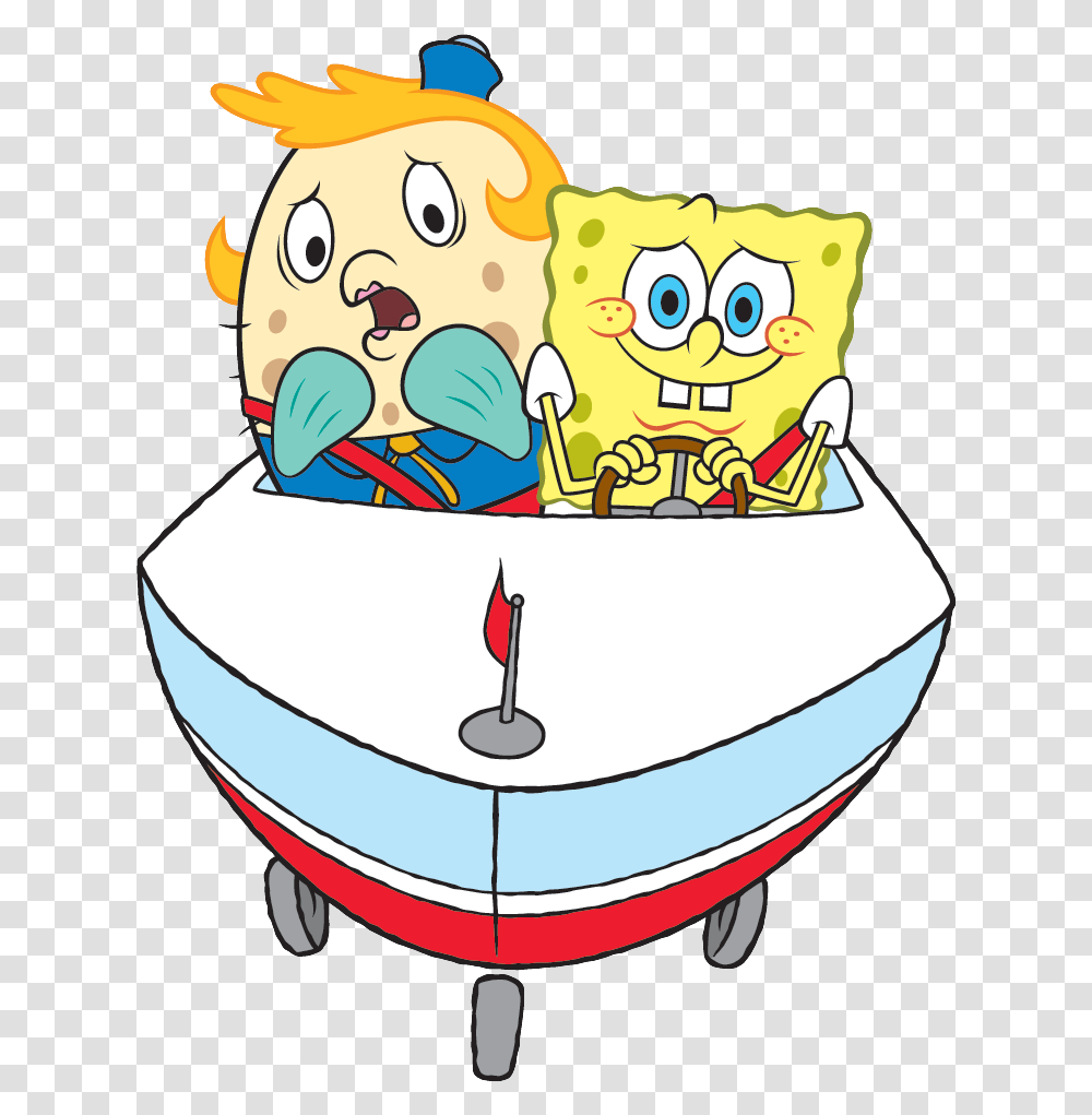 Image Mrs Puff With Spongebob And Miss Puff, Birthday Cake, Food, Bird, Animal Transparent Png