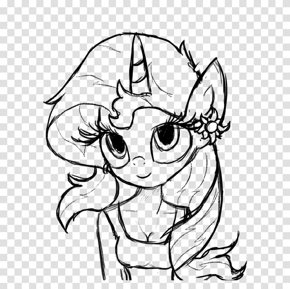 Image My Little Pony Equestria Girl Coloring Pages Sunset, Gray, World Of Warcraft Transparent Png