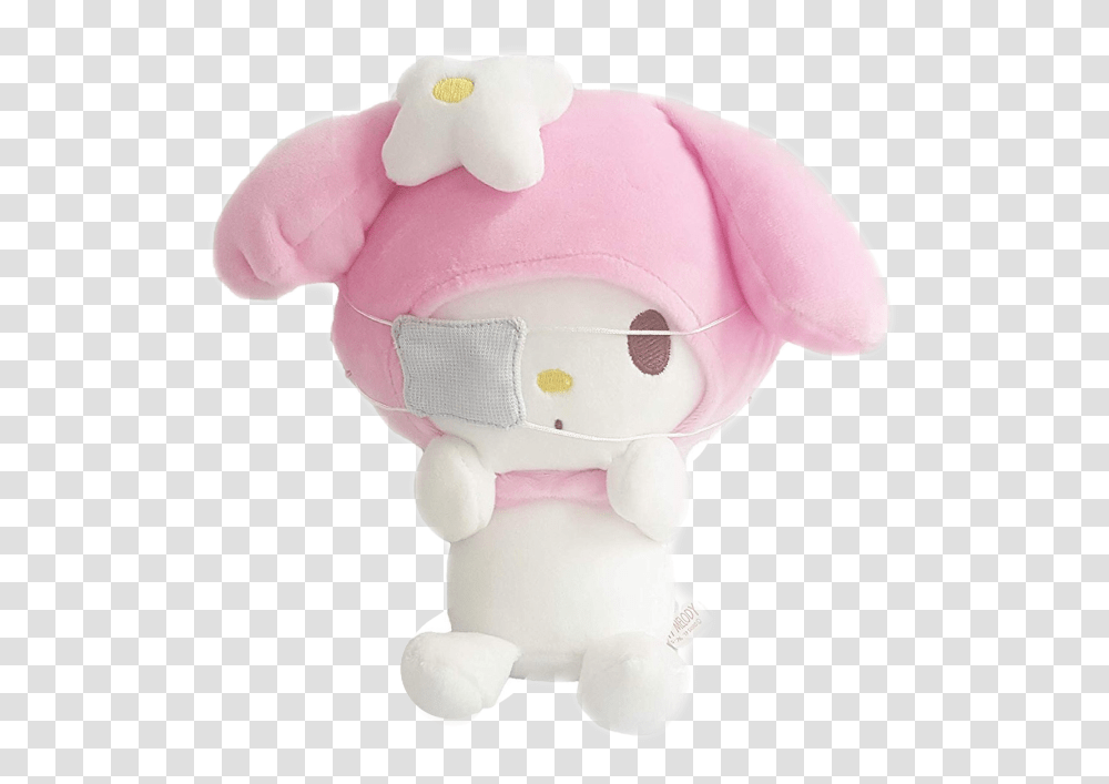 Image My Melody Eye Patch, Plush, Toy, Cushion, Figurine Transparent Png