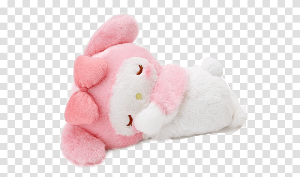 Image My Melody Sleeping Soft Toy, Plush, Pillow, Cushion, Sweets Transparent Png