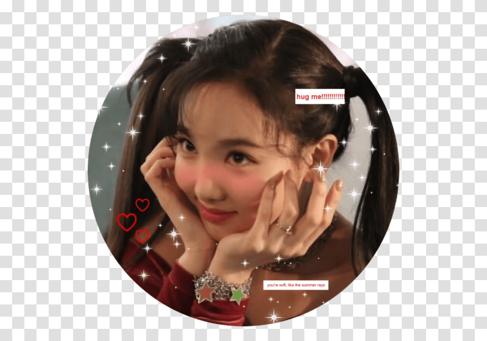 Image Nayeon Messy Layout, Face, Person, Human, Disk Transparent Png