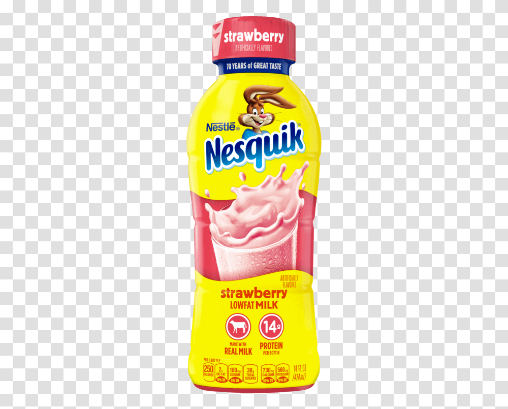 Image Nesquik Milk, Plant, Food, Dessert, Citrus Fruit Transparent Png