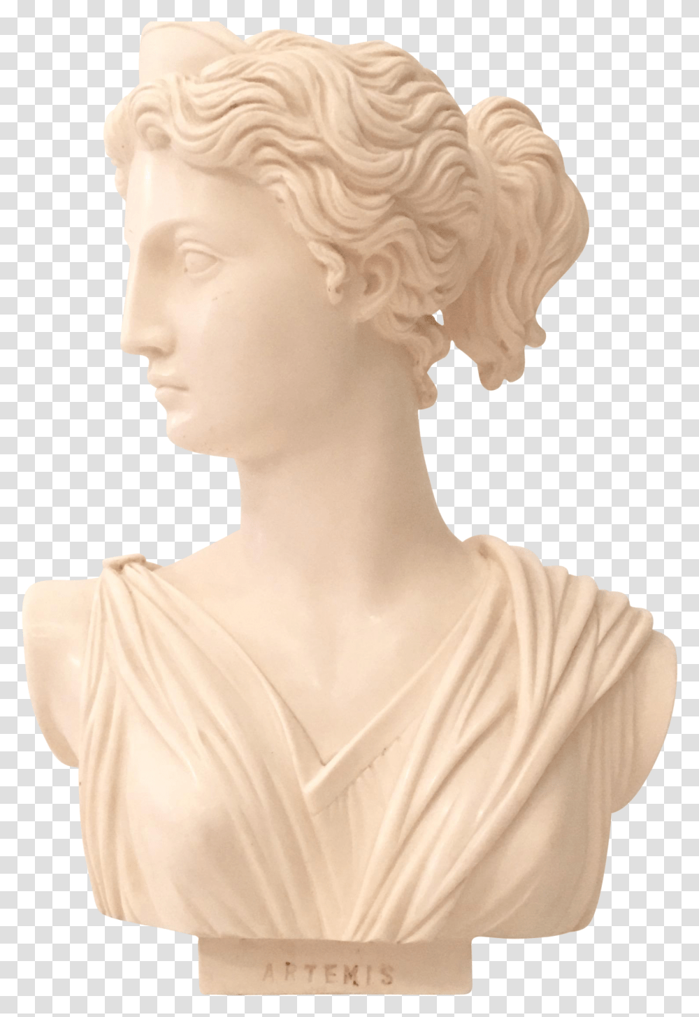 Image Of 2020 Trend Report Greek Statue Female, Sculpture, Head, Person Transparent Png