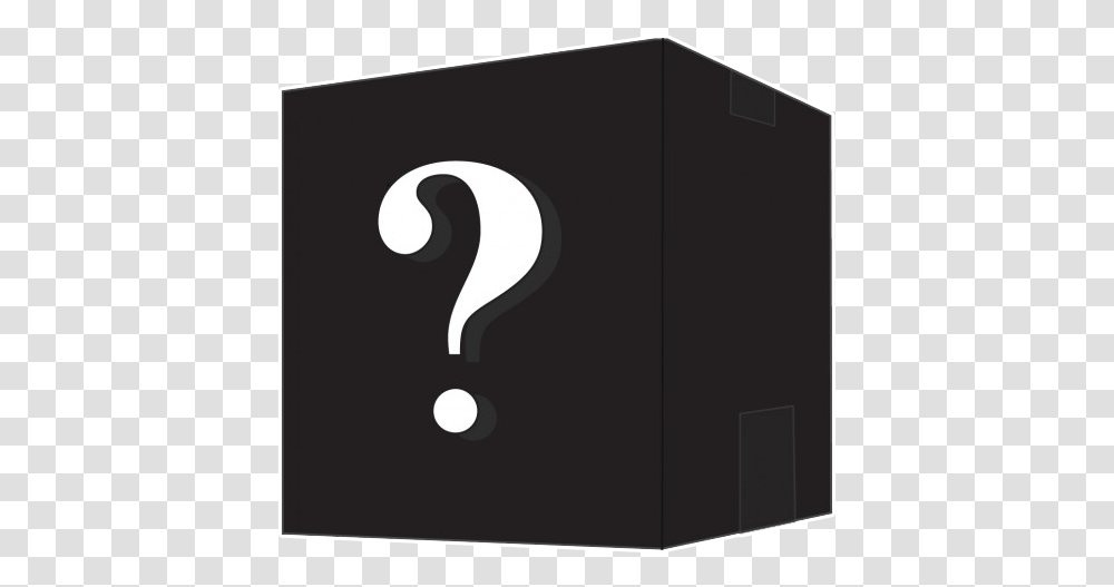 Image Of 2fu Mystery Box Black Mystery Box, Number, Label Transparent Png