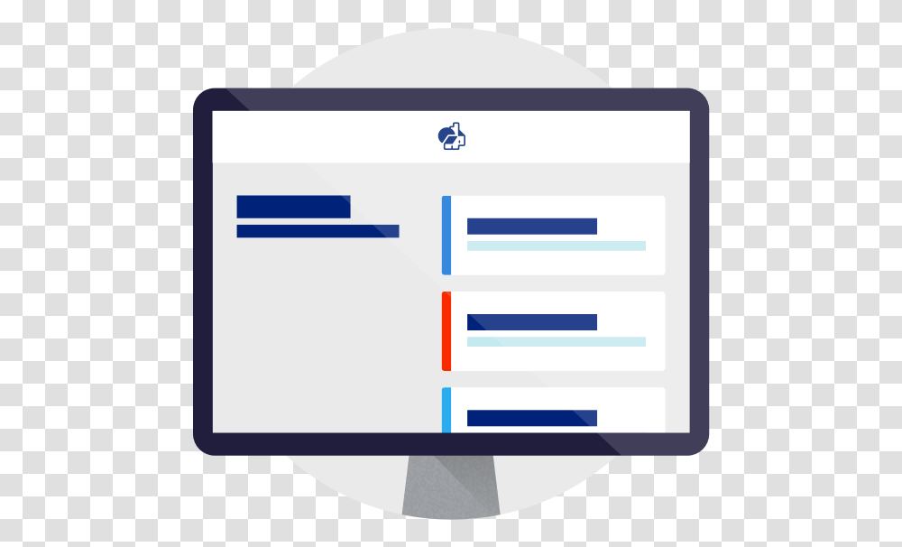 Image Of A Computer Screen, Mailbox, Electronics, Label Transparent Png