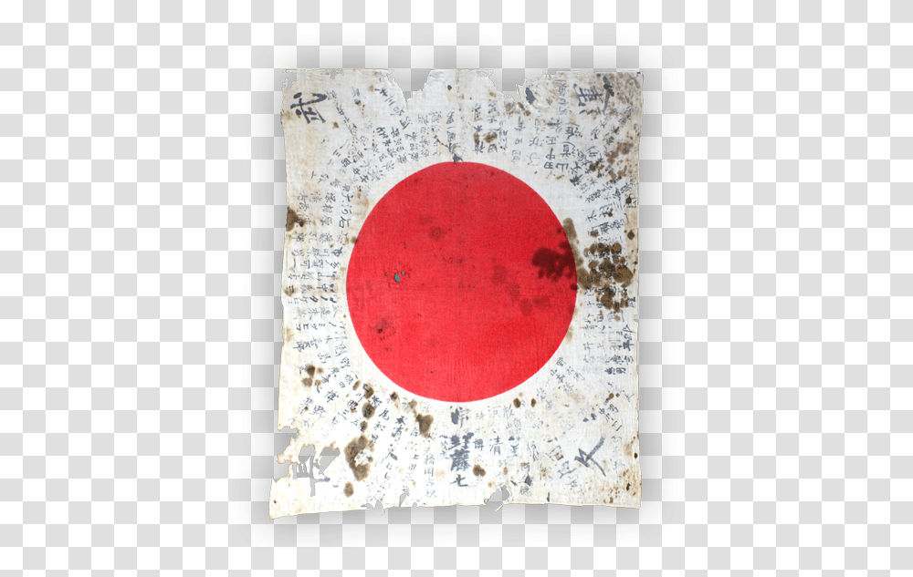 Image Of A Japanese Flag Circle, Rug Transparent Png
