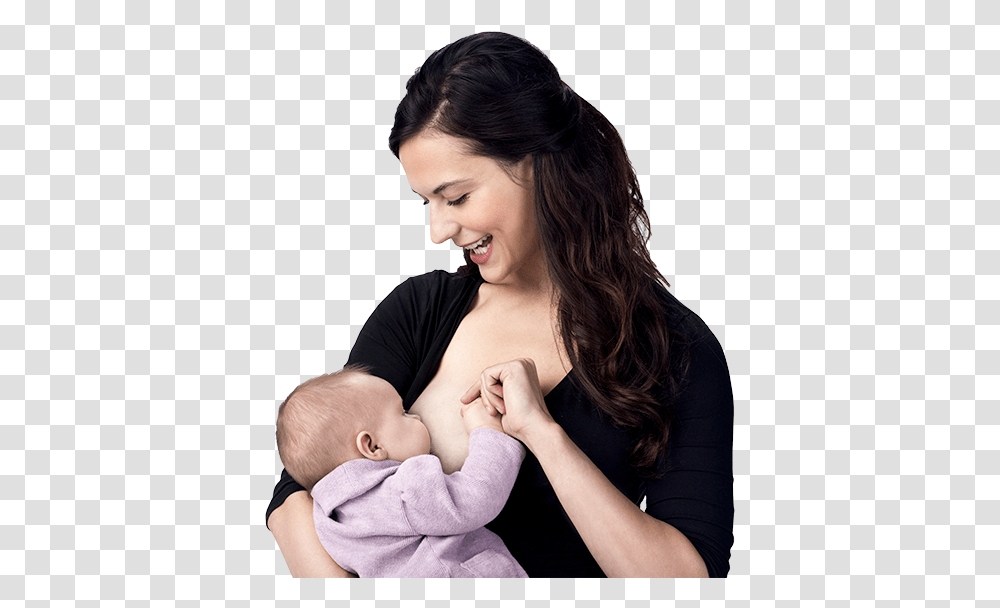 Image Of A Mom Breastfeeding Her Baby Mom And Baby, Newborn, Person, Face, Female Transparent Png