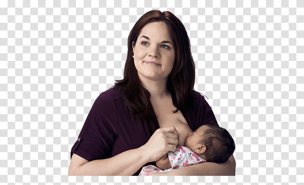 Image Of A Mom Breastfeeding Her Baby Mother, Newborn, Person, Human, Female Transparent Png