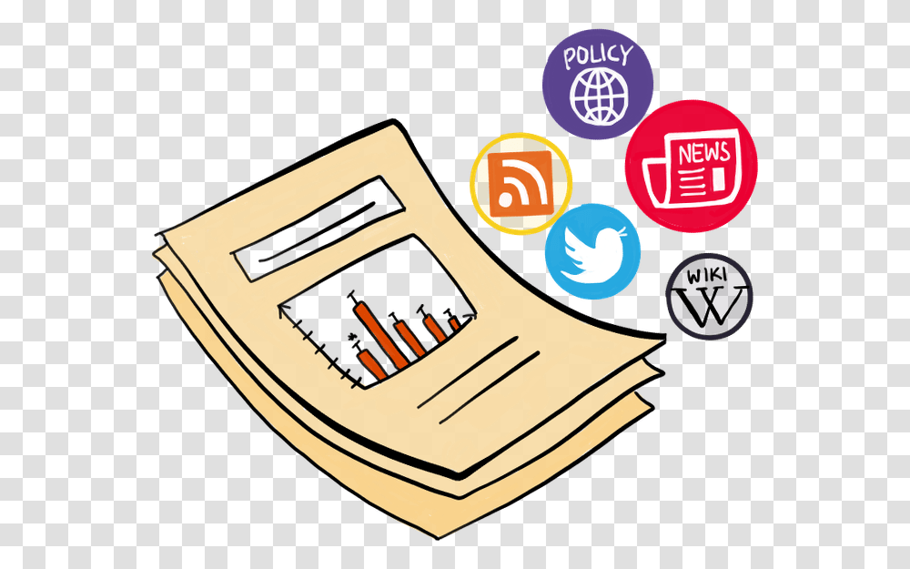 Image Of A Research Paper With Five Icons Altmetrics, Advertisement, Clock Tower, Architecture Transparent Png
