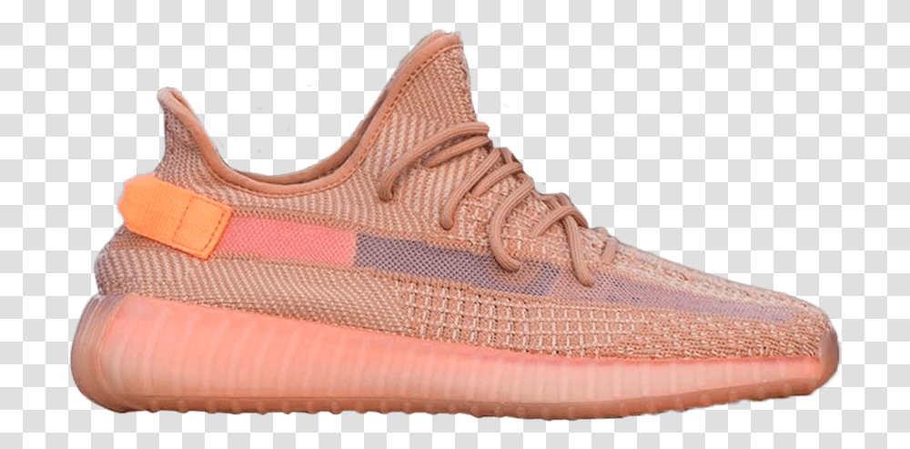 Image Of Adidas Yeezy 350 V2 Clay Yeezy Boost 350 V2 Clay Pink, Shoe, Footwear, Apparel Transparent Png