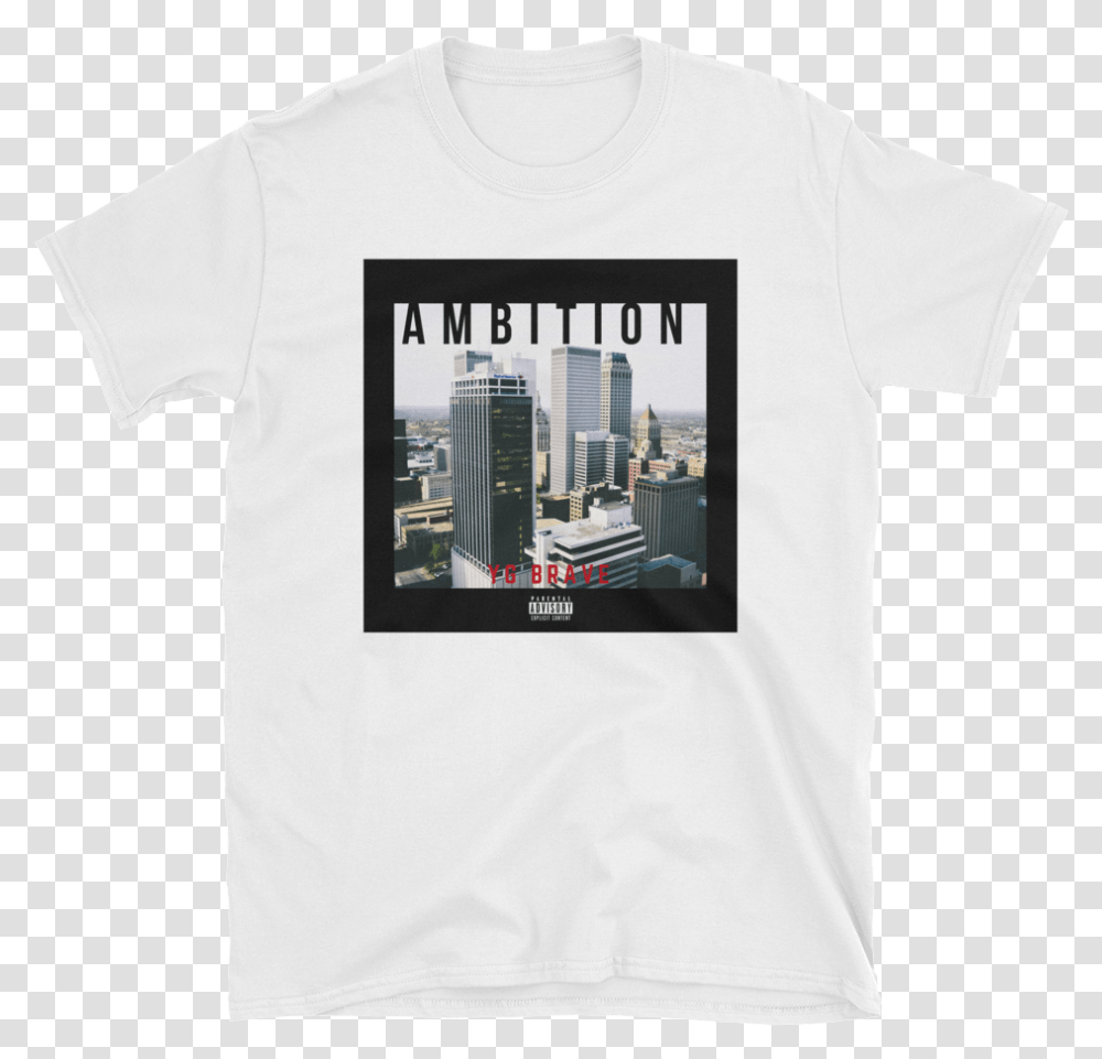Image Of Ambition T Shirt Skyline, Apparel, T-Shirt Transparent Png