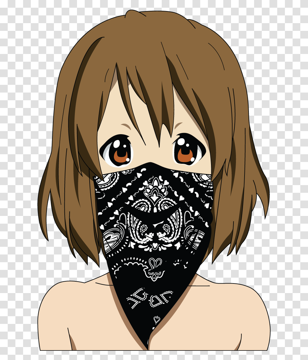 Image Of Anime Bandits Cartoon, Apparel, Bandana, Headband Transparent Png