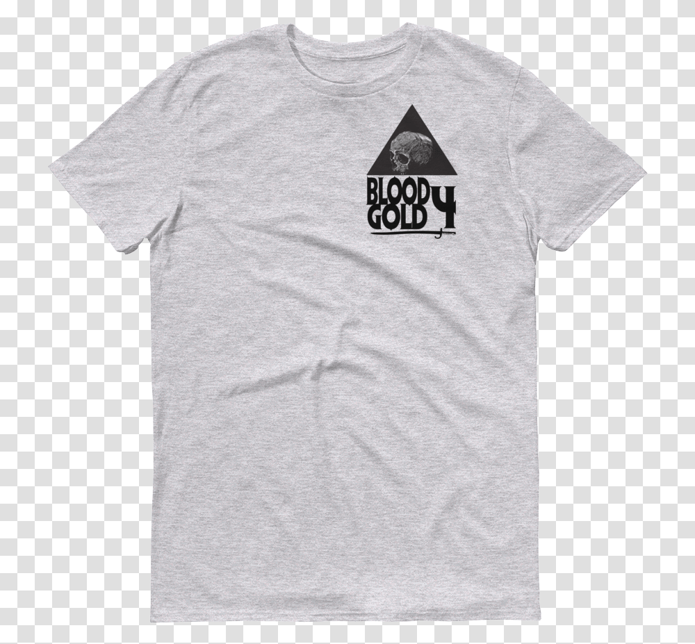 Image Of B4g Evil Dead Triangle Heather Grey, Apparel, T-Shirt, Sleeve Transparent Png