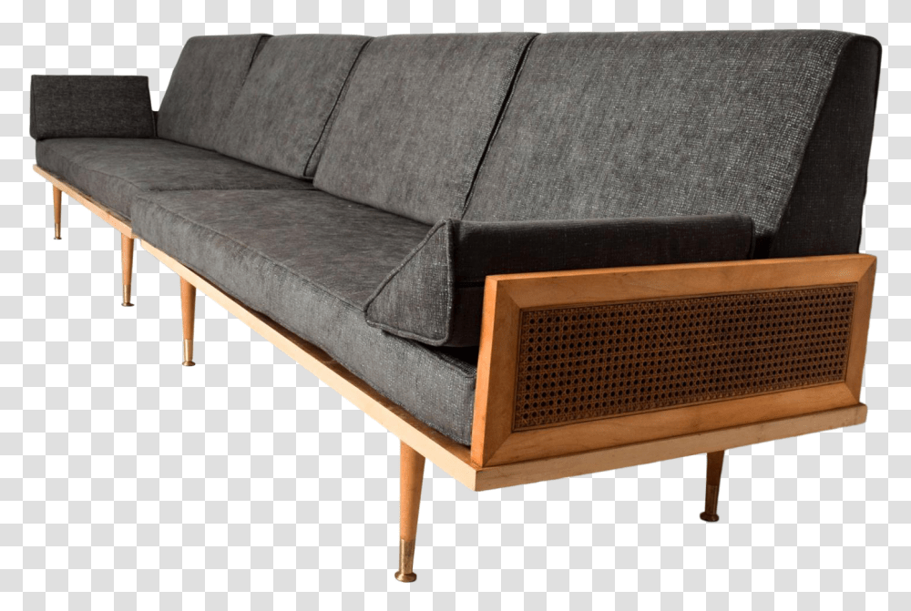 Image Of Best Of Dining Mid Century Daybed Maple, Furniture, Couch, Table, Cushion Transparent Png