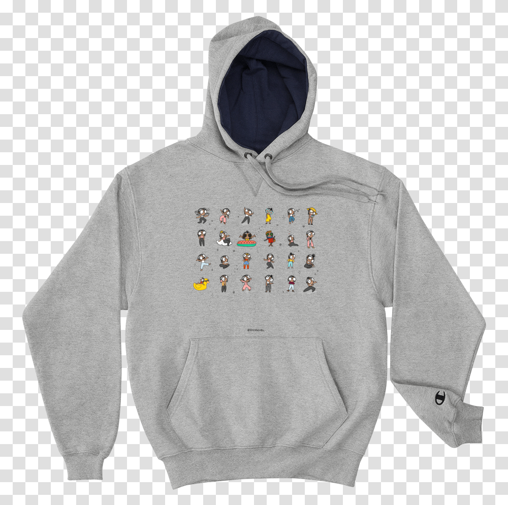 Image Of Big Mood Champion Hoodie We Are The Champions Champion Hoodie, Apparel, Sweatshirt, Sweater Transparent Png