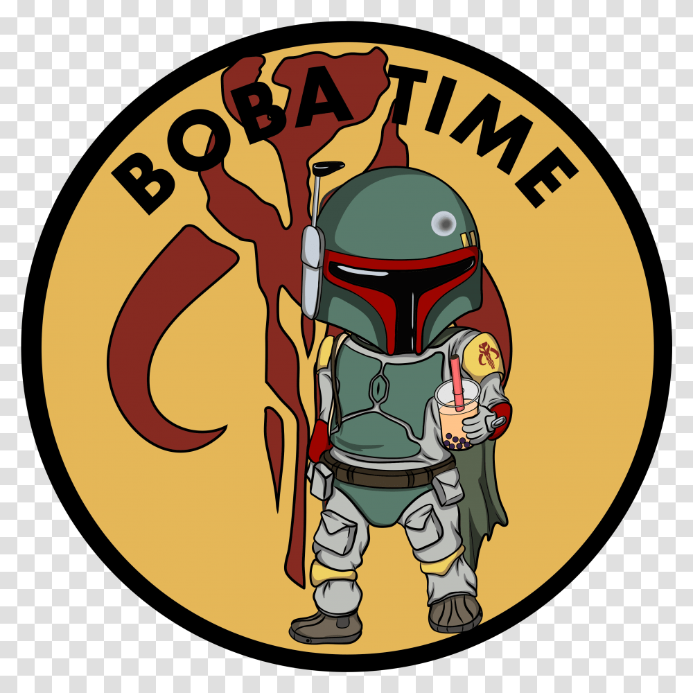 Image Of Boba Time Fish Fry Friday Clipart, Astronaut, Helmet, Apparel Transparent Png